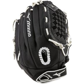 سلسلة قفازات Mizuno Prospect Select Fastpitch Softball | جلد محبب بالكامل | أنماط محددة للإناث | بطانة النخيل باتر سوفت