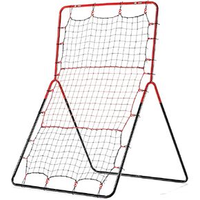 Franklin Sports Baseball Rebounder Net - 3-Way Baseball + Softball Pitchback Net + Fielding Trainer - Bounce Back Net for Fielding + Throwing Practice