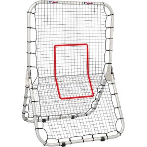 Franklin Sports MLB Pro Baseball Rebounder Net - البيسبول + شبكة الكرة اللينة + مدرب ميداني - شبكة ارتداد للخلف + ممارسة الرمي