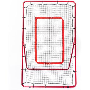 Superiornet Pitch Back Rebound Net, Adjustable Rebounder Trainer for Baseball, Softball and Lacrosse, Practice for Pitching, Throwing and Catching