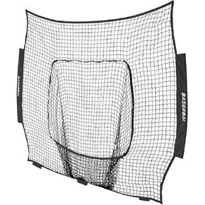 Baseball & Softball Replacement Net 7ft x 7ft (NET ONLY),Heavy Duty Knotless for Baseball Pitching Hitting and Throwing Practice