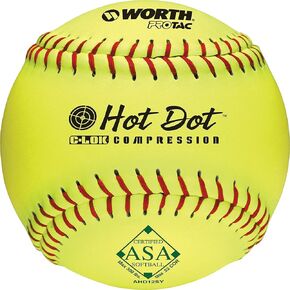 Worth | Slowpitch Softballs | USA / ASA Approved | 12 Count | Multiple Options