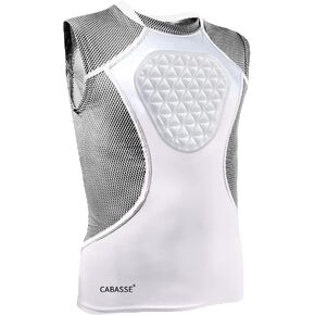 Youth Chest Protector, Heart-Guard/Sternum Protection Shirt for Baseball, Football, T Ball, Lacrosse & Goalies