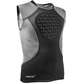 Youth Chest Protector, Heart-Guard/Sternum Protection Shirt for Baseball, Football, T Ball, Lacrosse & Goalies