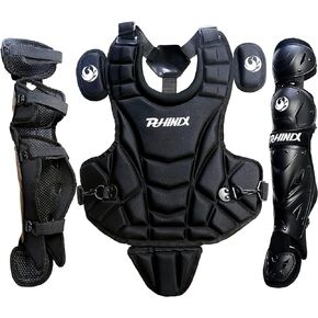 يوصى باستخدام واقي الصدر وواقي الساق من PHINIX Catcher للأعمار من 9 إلى 12 عامًا