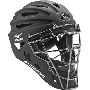 Mizuno Samurai G4 Youth Baseball Catcher's Helmet Black