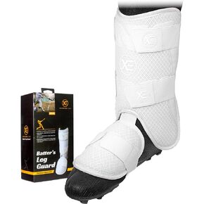 Baseball Leg Guard - Batter's Leg Guard with Adjustable Straps for Youth and Adult