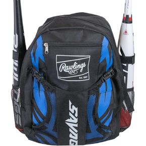 Rawlings | SAVAGE Backpack Equipment Bag | T-Ball / Youth Baseball & Softball | Multiple Styles