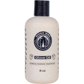 Baseball Glove Oil 8 oz - Softens and Hydrates Leather Fibers - Improves Glove Flexibility and Performance - Premium Glove Oil to Break in Gloves Fast - 100% Natural - Made in USA