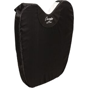 Champion Sports Umpire Exterior Body Chest Protector Pad With Y-Strap - Adjustable Comfort Fit Exterior Chest Protector,Black