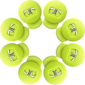 Glove Locks, 8 Pack Baseball Glove Lace Locks, No More Knots Required, Universal Fit for Baseball and Softball Gloves