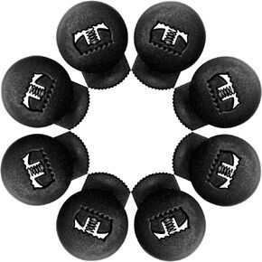 Glove Locks, 8 Pack Baseball Glove Lace Locks, No More Knots Required, Universal Fit for Baseball and Softball Gloves
