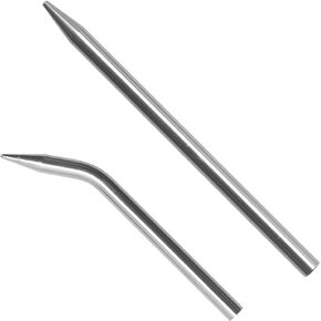 Baseball Glove Lacing Needle, 2 Glove Leather Lacing Needle with 2 Glove Locks, Easier to Use Than The Old Hook and Loop Handle, Curved Needles Tool Makes Quick Repair Gloves