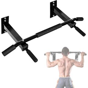 Yes4All Multifunctional Wall Mounted Pull Up Bar/King Stud Chin Up Bar For Home Gym Workout Strength Training Equipment