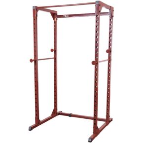 Body-Solid Best Fitness (BFPR100R) Adjustable Power Rack, Adjustable Squat Rack Bar for Bodybuilding, Weightlifting and Strength Training