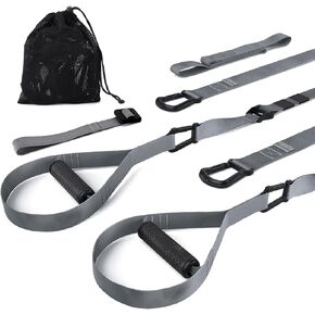 Home Training Kit, Trainer Bands for Home Gym, Travel, and Outdoors, Exercise Straps for Home Gym