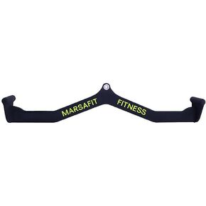 Home Gym Fitness Rowing T-bar V-bar Pulley Cable Machine Attachments, Bicep Curl Tricep Lat pulldown Bar Back Strength Training Handle Grips Lat Pull Down Bar Press Down Exercises