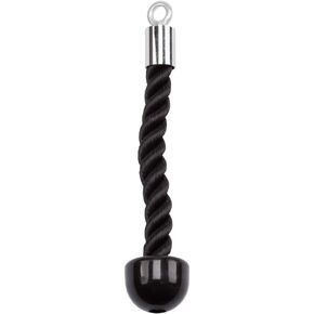 GSE Tricep Rope, Heavy Duty Tricep Pull Down Cable Machine Attachment, Strength Training Exercise Equipment for Home Gym (Single/Dual Available)