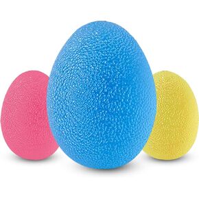 ALLWAYUP 3 كرات تمرين اليد - كرة إعادة التأهيل العلاجية، كرة الضغط لالتهاب المفاصل، نفق الرسغ، التعافي من إصابات اليد، تخفيف التوتر - مجموعة واحدة من 3 كرات علاجية لتمرين اليد in Kuwait