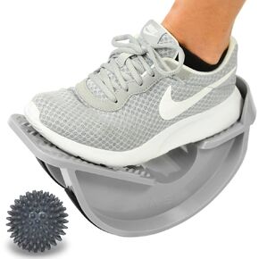 Vive Foot Rocker - نقالة ربلة الساق لعلاج التهاب وتر العرقوب والكعب والقدمين وجبيرة الساق وتخفيف آلام التهاب اللفافة الأخمصية - تمدد عضلات الساق المتوترة - تمدد إسفين الكاحل يحسن المرونة (قياسي)