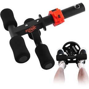 Fitarc Tib Bar, Tibialis Trainer, Tibia Dorsi Calf Raise Machine, Knees Over Toes Equipment for Strengthening Calves/Shins/Ankles, Fits 1" or 2" Olympic Weight Plates