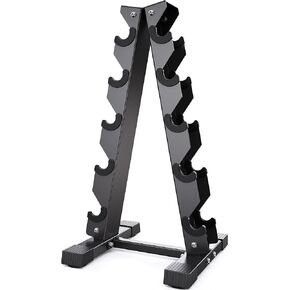 AKYEN Dumbbell Rack Stand Only, Weight Rack for Dumbbells Compact A-Frame Home Gym Space Saver (150/480/570/800 LBS Weight Capacity, 2022 New Version)