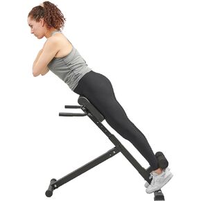 Lifepro Roman Chair Hyperextension Bench, Back Extension Bench Machine for Glute, Hamstring and Lower Back, Multipurpose Adjustable Exercise Equipment, Foldable for Home Gym Fitness