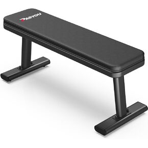 PASYOU Flat Weight Bench Workout Bench Max Load 1450LBS/660KG Strength Training Bench Press for Home Gym (Model:PW100)