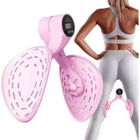 GROOFOO Thigh Master Thigh Exerciser with Counter, Kegel Exercise Products for Women, Hip & Pelvic Trainer, Pelvic Muscle Hip Trainer, Pelvic Floor Trainer Inner Thigh Exercise Equipment for Women