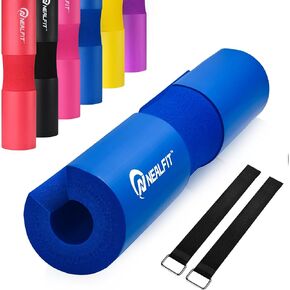 Barbell Pad Squat Pad for Squats—Squat Bar Pad—Great for Weightlifting,Lunges and Hip Thrusts—Foam Sponge Pad—Fit Standard and Olympic Bars Perfectly