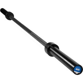 CAP Barbell The Beast (New Version) - Black/Chrome, No Center Knurl