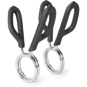 Marcy Weightlifting Accessory Spring Clip Collars for Weight Bar and Dumbbell Handles, Sold in Pair