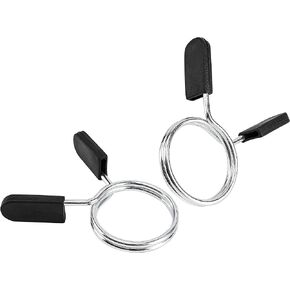 EastyGold Barbell Clips Olympic Barbell Clamps Collars 2 Inches Weight Bars Lock Dumbbell Spring Clips Circlip Fitness Weightlifting Buckle for Strength Training Gym Accessory
