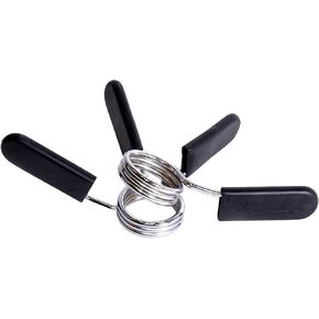 CAP Barbell Olympic 2-Inch Spring Clip Collars, Pair, Olympic