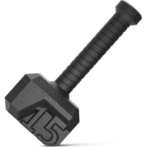 Tribe WOD Hammer Kettlebell 15-70lb + Adjustable | Cross Training Workout Equipment for Muscle Building, Cardio Fitness, Weights for Women & Men | Strength Training Kettlebells