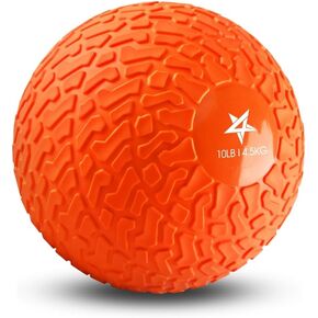 Yes4All Slam Balls Upgraded, 10-12lb Medicine Ball Weight, Durable PVC Sand Filled Workout Dynamic Medicine Ball for Core Strengthen in Kuwait