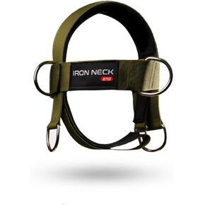 Iron Neck Alpha Harness - Improve Neck Strength, Optimize Neck Workouts - Advanced Adjustable Head and Chin Strap - The Ultimate Neck Trainer for Home and Gym Use - Quality Neck Strength Solution