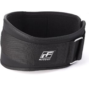 RitFit Weight Lifting Belt - Great for Squats, Lunges, Deadlift, Thrusters - Men and Women - 6 Inch Black/Camouflage