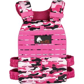 WOLF TACTICAL Adjustable Weighted Vest – WODs, Strength and Endurance Training, Fitness Workouts, Running