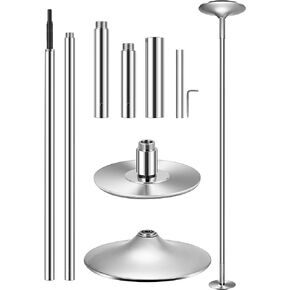 VIVOHOME Professional Spinning Dancing Pole, 45mm Portable Dance Pole for Home Fitness