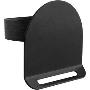 Golf Bag Metal Landing Pad for Magnetic Golf Accessories and Gears Like Magnetic Rangefinder, Magnetic Golf Towels Strap Clip Golf Bag Accessories with Two Hook and Loop Straps