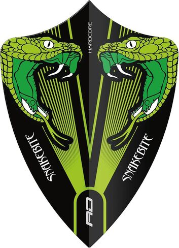 RED DRAGON Hardcore Freestyle Dart Flights- 3 Sets Per Pack (9 Dart Flights in Total) in Saudi Arabia