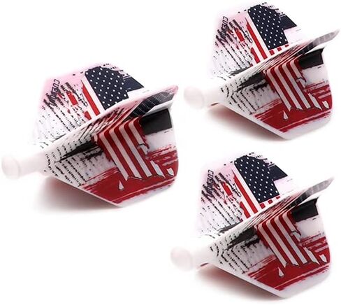 CUESOUL TERO AK4 Dart Flights شكل قياسي بتصميم علم الولايات المتحدة in Saudi Arabia