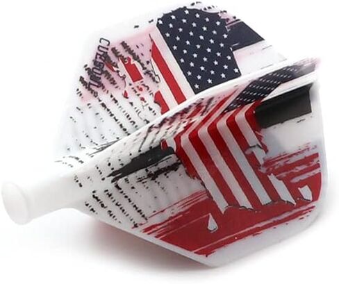 CUESOUL TERO AK4 Dart Flights شكل قياسي بتصميم علم الولايات المتحدة in Saudi Arabia