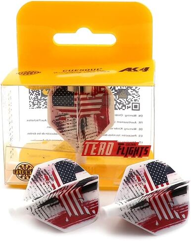 CUESOUL TERO AK4 Dart Flights شكل قياسي بتصميم علم الولايات المتحدة in Saudi Arabia