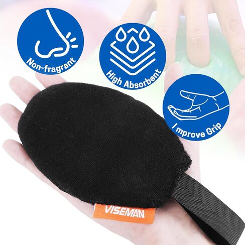 VISEMAN Bowling Grip Bag, Microfiber Bowling Grip Sack, Bowling Powder Bag for Drying Hands in Kuwait