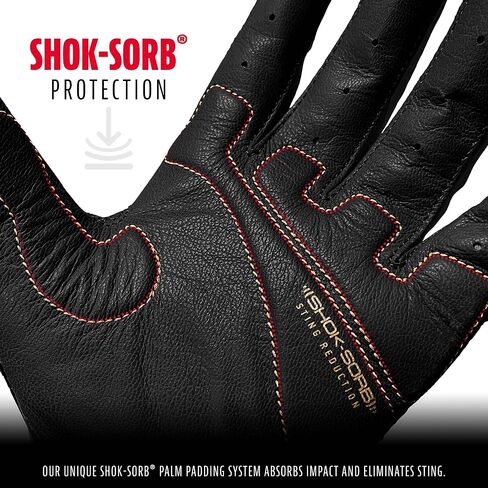 قفازات الضرب البيسبول MLB من Franklin Sports - قفازات الضرب Shok-Sorb X للبيسبول + الكرة اللينة - أزواج قفازات الضرب المبطنة للبالغين + الشباب - ألوان متعددة + مقاسات in Saudi Arabia