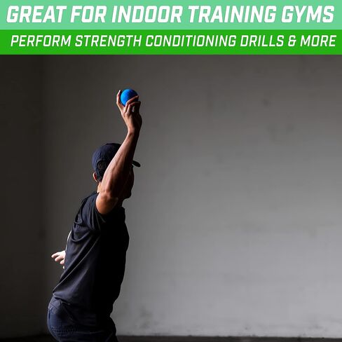 كرات GoSports Plyometric المرجحة لتدريب البيسبول والكرة اللينة 6 عبوات - كرات ذات وزن متغير لتحسين القوة والميكانيكا - اختر مجموعة PRO أو Elite in Saudi Arabia