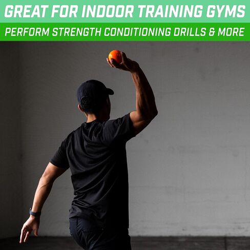 كرات GoSports Plyometric المرجحة لتدريب البيسبول والكرة اللينة 6 عبوات - كرات ذات وزن متغير لتحسين القوة والميكانيكا - اختر مجموعة PRO أو Elite in Saudi Arabia