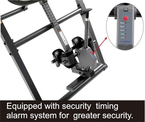 Model A Advanced Heat and Massage Heavy Duty Deluxe Inversion Table,320 lb Capacity,Gray/Black in Saudi Arabia
